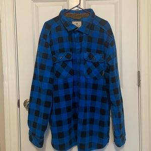 Checkered mens flannel
